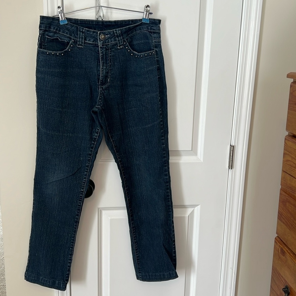 Bedazzled V.S.K. Jeans Stretch Denim
